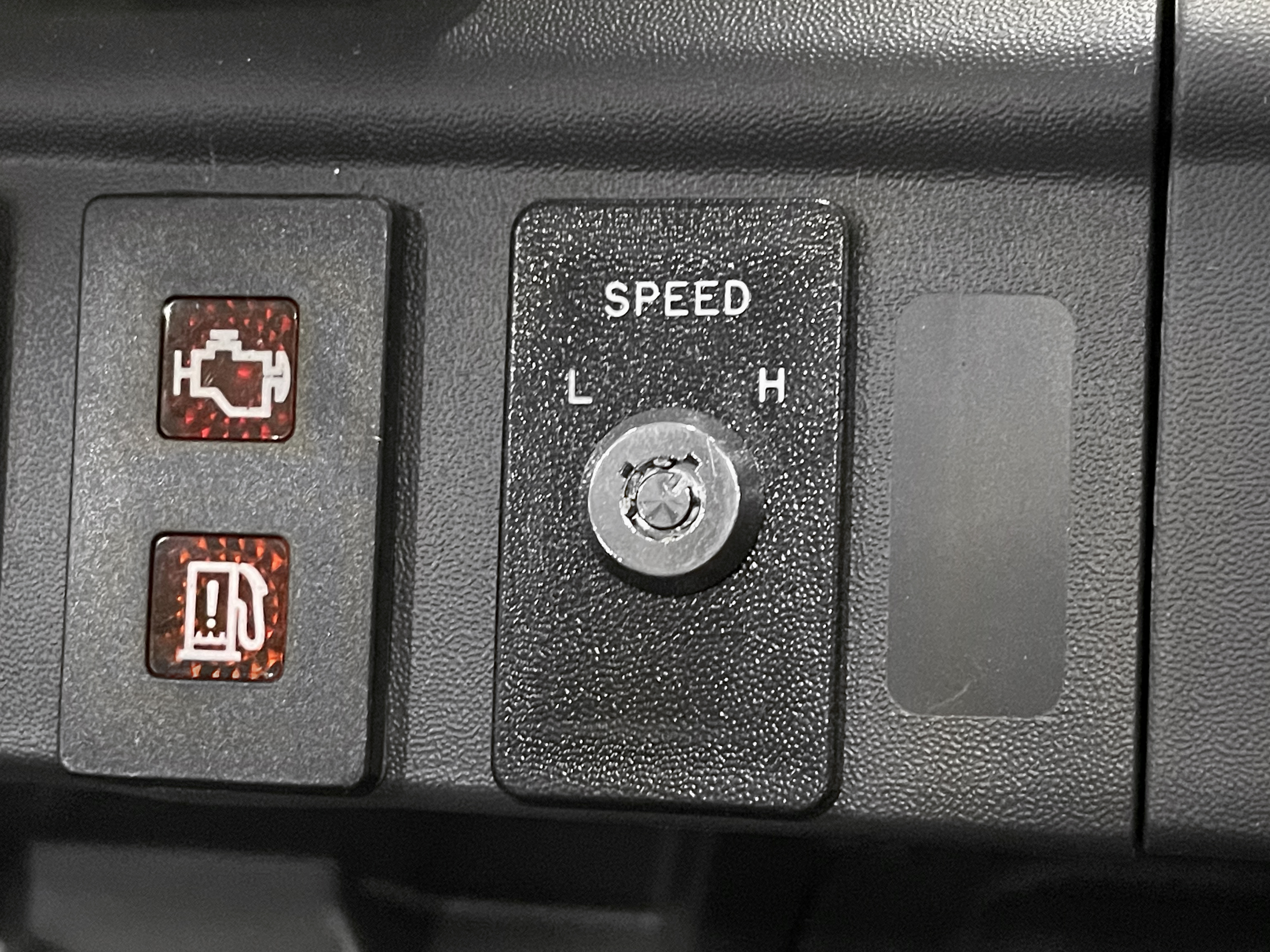 High/Low Speed Control